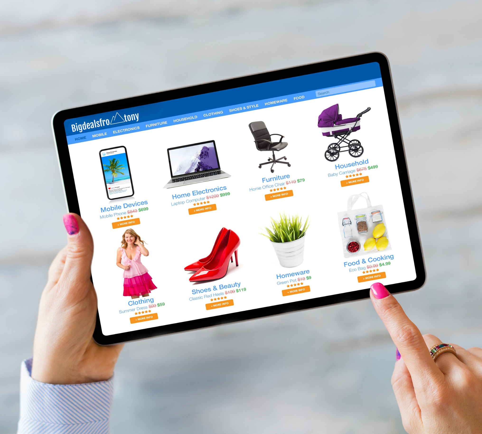 Best Online Shopping - BigDealsFromTony