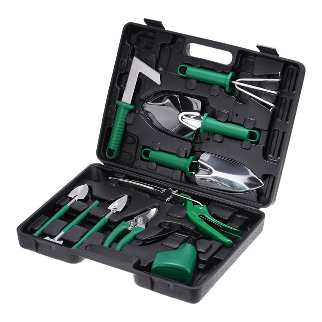 1 Set Garden Tool Kit – 10 Pieces Plastic for Planting & Gardening
