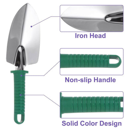 1 Set Garden Tool Kit – 10 Pieces Plastic for Planting & Gardening
