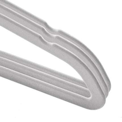 100 Velvet Baby Hangers – 11 Inch Non-Slip Closet Organizers