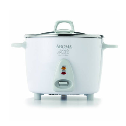 14-Cup Simply Stainless Rice Cooker – Durable & Easy to Use