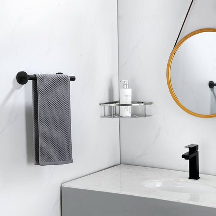2-Pack 9" Stainless Steel Wall Mounted Single Hand/Towel Bars