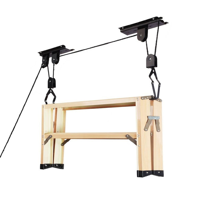 2 Pack Ceiling Bike Hoist by RAD Cycle Products – 100LB Capacity Storage Rack