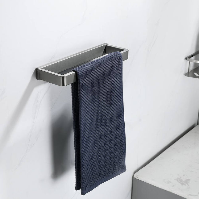 2PCS Wall Mounted Towel Ring Stainless Steel Bathroom Hand Towel Holder