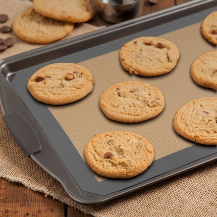 2-Pack Silicone Nonstick Baking Mat Half Sheet Reusable Oven Liner Set