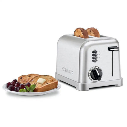 2-Slice Classic Toaster CPT-160P1 Metal Stainless Steel Kitchen Toaster