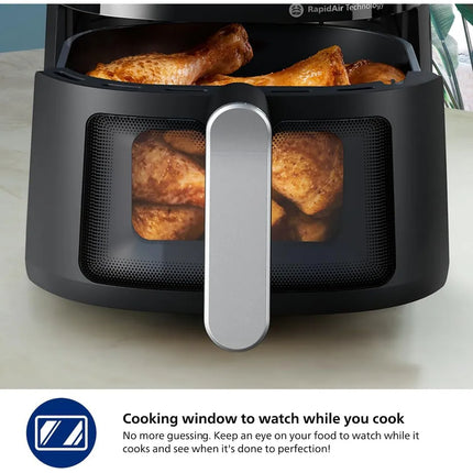 2000 Series Air Fryer 4.4 Qt RapidAir Technology Healthy Cooking Fryer