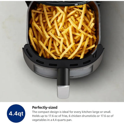 2000 Series Air Fryer 4.4 Qt RapidAir Technology Healthy Cooking Fryer