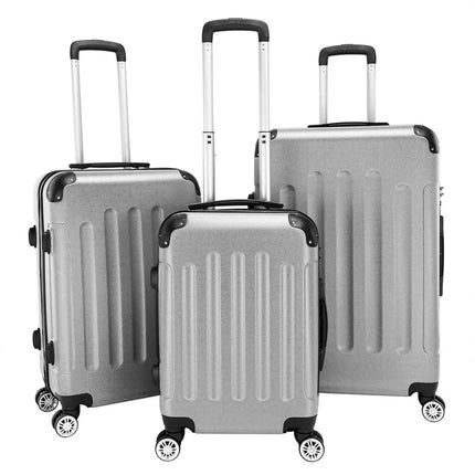 3 Piece Lightweight Luggage Set Spinner Suitcase with TSA Lock 20 24 28 Inch