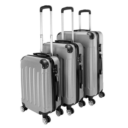 3 Piece Lightweight Luggage Set Spinner Suitcase with TSA Lock 20 24 28 Inch