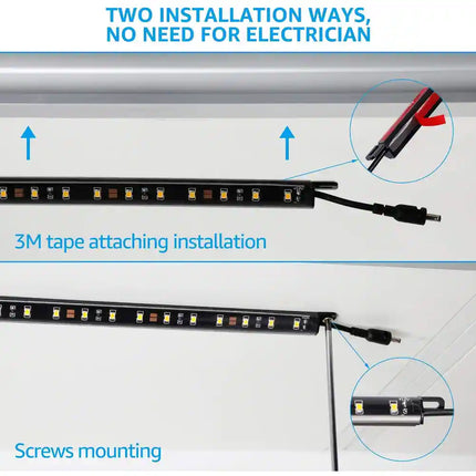 LED Light Bar Dimmable Smart Under Cabinet Light, 3000K Warm White