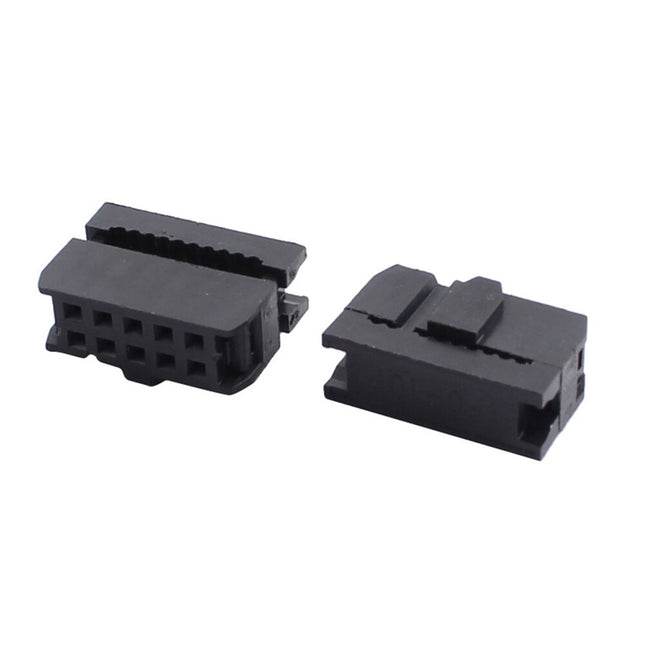 40 PCS IDC Box Header FC-10P ISP JTAG Socket Connector for Ribbon Cable