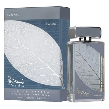 Lattafa Najdia Intense Perfume for Men 100ml Eau de Parfum Fresh Marine Woody Scent
