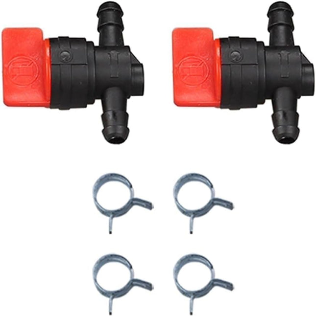 Inline 1/4" Fuel Valve for Lawn Mowers – Fits 493960, 698183, 698181