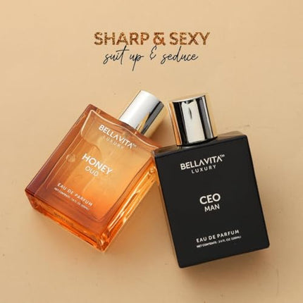 BellaVita Sharp & Sexy Perfume Duo Set CEO Man & Honey Oud 2 x 100ml