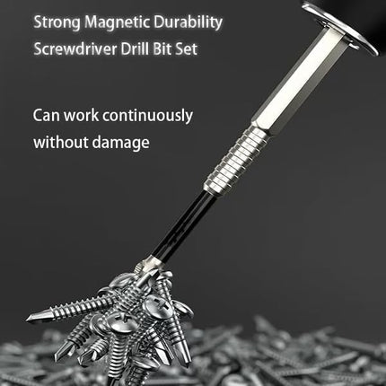 Magnetic Screwdriver Drill Bit Set 25-150mm K5 Impact Bits for Repairs