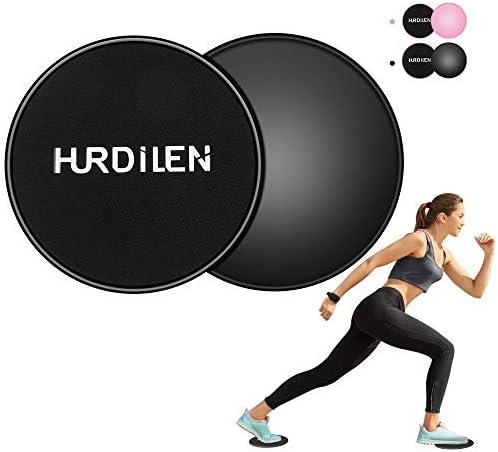 Exercise Gliding Discs for Core Strength Abdominal Workout Carpet Floors