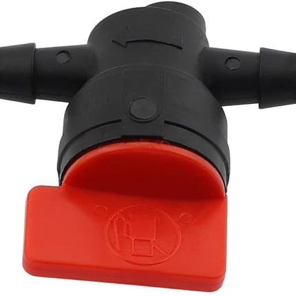 Inline 1/4" Fuel Valve for Lawn Mowers – Fits 493960, 698183, 698181