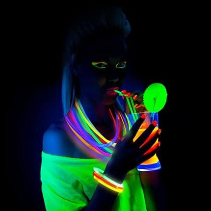 205pcs Glow Sticks Party Pack – Bracelets, Necklaces & Glow Supplies