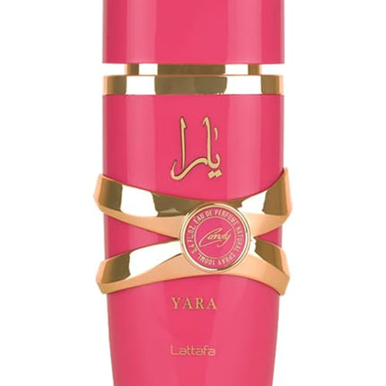 Lattafa Yara Candy Eau de Parfum 100ml Fruity Vanilla Amber Perfume for Women