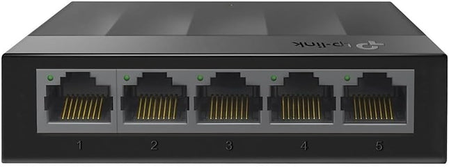 Litewave LS1005G 5-Port Gigabit Ethernet Switch, Plug & Play Network Hub