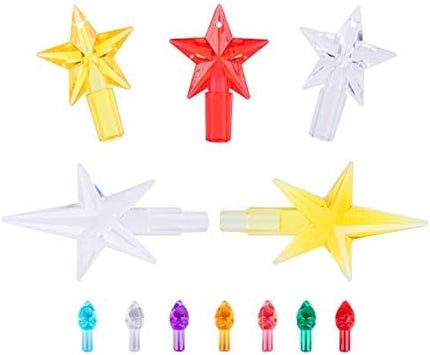 210-Piece Twist Light Bulbs for Ceramic Christmas Trees – Medium Size Christmas Tree Ornaments