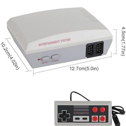 Retro Game Console – 300+ Built-In Games with 2 Wired Controllers