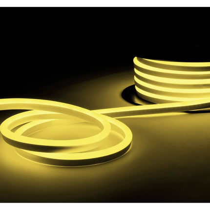 50FT LED Neon Rope Light Outdoor IP67 Waterproof AC 120V Linkable 150FT Max