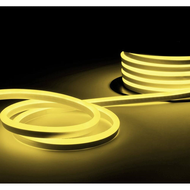 50FT LED Neon Rope Light Outdoor IP67 Waterproof AC 120V Linkable 150FT Max