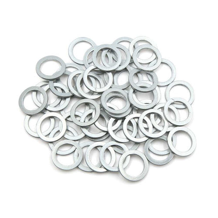 50PCS Engine Oil Crush Washers, Drain Plug Gaskets, Car Oil Drain Plug Seals