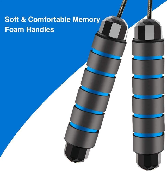 Speed Jump Rope for Kids, Men & Women – Fitness & Exercise Skipping Rope