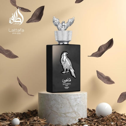 Lattafa Pride Shaheen Silver Perfume Unisex 100ml Eau de Parfum Fresh Chypre Amber Scent