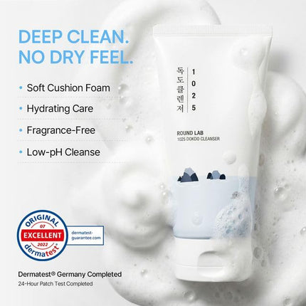 1025 Dokdo Cleanser 5.07 Fl Oz Low pH Face Wash Sensitive Skin Korean Skincare