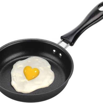 4.7" Mini Nonstick Egg Frying Pan, Single Egg Skillet for Gas & Induction Stove