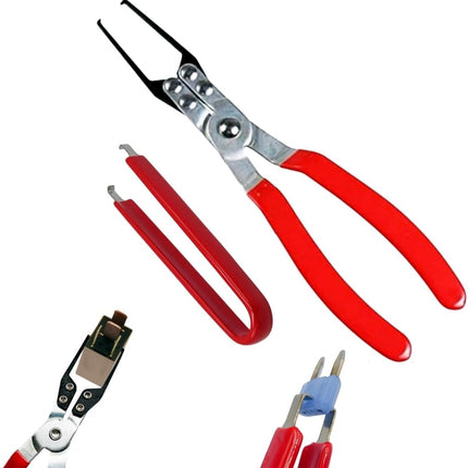 Relay Puller Pliers & Fuse Remover Tool, Automotive Battery Terminal Wiper