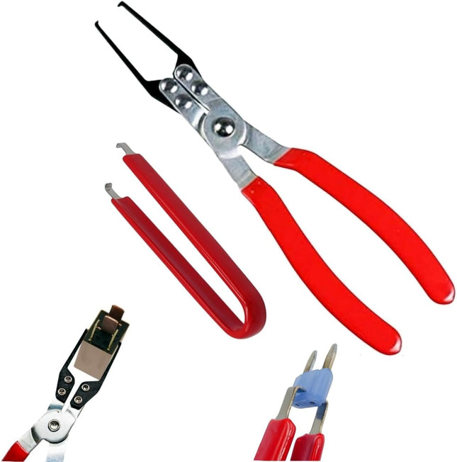 Relay Puller Pliers & Fuse Remover Tool, Automotive Battery Terminal Wiper