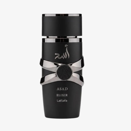Lattafa Asad Elixir Perfume for Men 100ml Eau de Parfum Spicy Woody Amber Fragrance