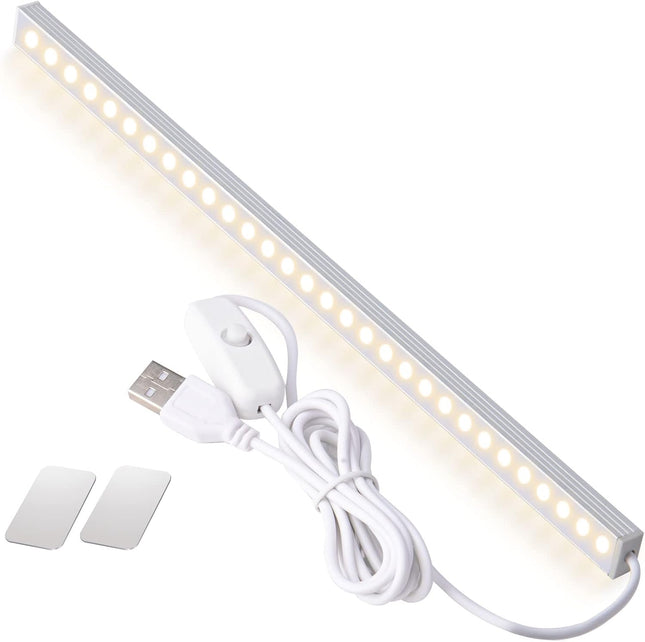 LED Light Bar for Kitchen & Closet – USB Powered, Under Counter & Work Table Lighting