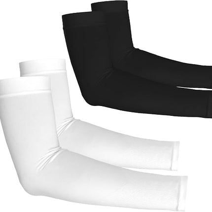 UPF 50+ Cooling Arm Sleeves for Men & Women Sun Protection Sports Sleeves