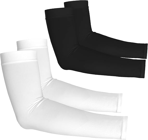 UPF 50+ Cooling Arm Sleeves for Men & Women Sun Protection Sports Sleeves