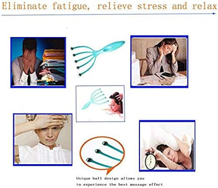 Scalp Massager 2-Pack – Handheld SPA Tool for Relaxation & Stress Relief