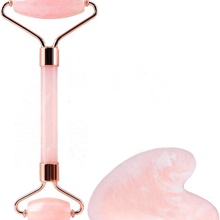 Facial Massage Roller Set, Face Depuffing Tool, Resin Skincare Massager for Daily Care