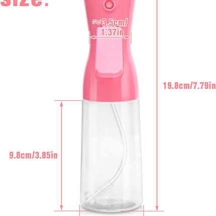 2-Pack Fine Mist Spray Bottles – Hair, Skincare, Plants & Pet Grooming