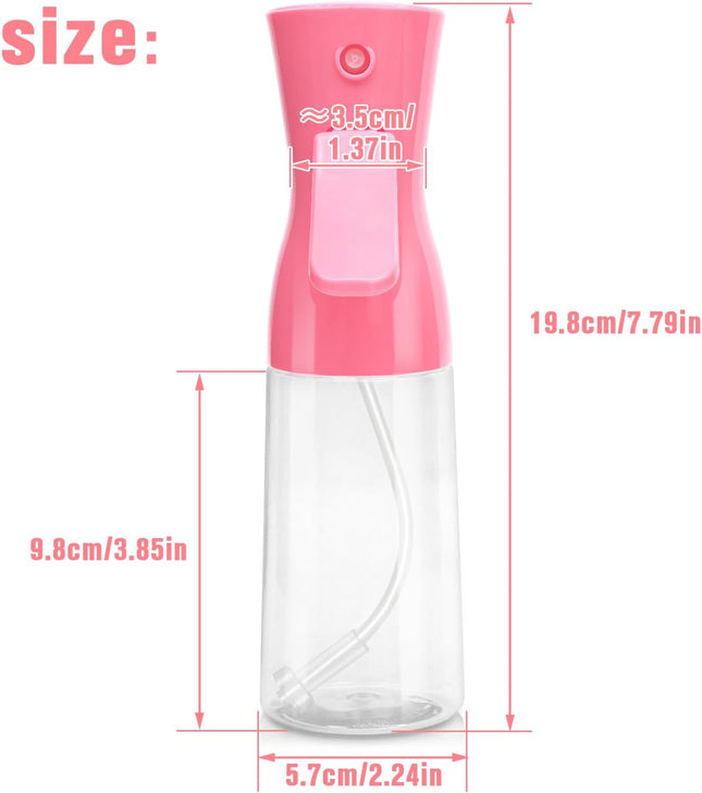 2-Pack Fine Mist Spray Bottles – Hair, Skincare, Plants & Pet Grooming