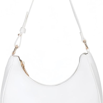 Women Mini Shoulder Bag Hobo Tote Clutch Purse with Zipper Closure Cute Design