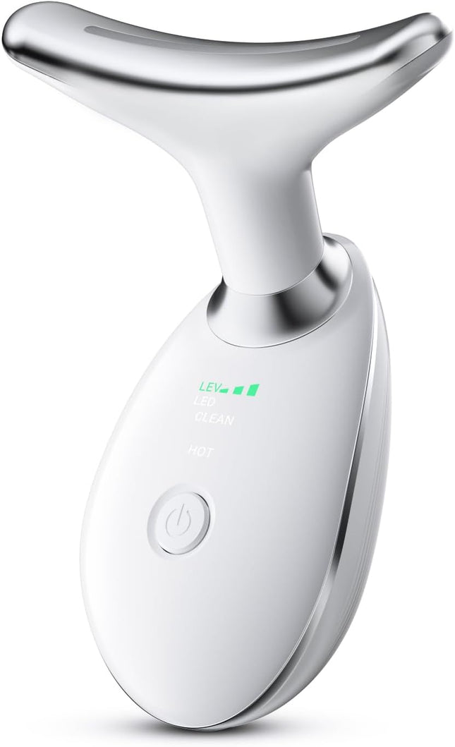 Neck Face Beauty Tool Firming Tightening Smooth Skin Care Device White