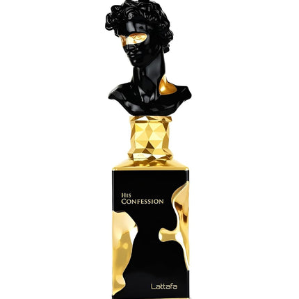 Lattafa His Confession Perfume for Men 100ml Eau de Parfum Oriental Woody Fragrance