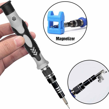 115-in-1 Precision Screwdriver Set – Magnetic Repair Tool Kit for Electronics
