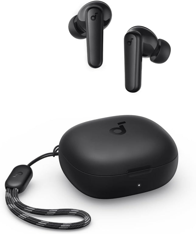 Anker P20i True Wireless Earbuds, 10mm Drivers, Big Bass, 30H Playtime