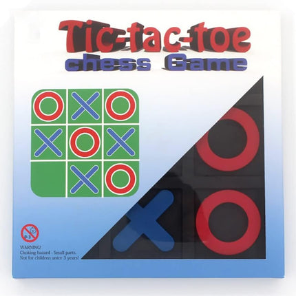 Tic Tac Toe Board Game, Classic Family Game for Kids & Adults